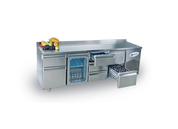 2 Door Counter Type Refrig.-Basic