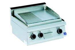 Grill(1/2Smooth+1/2Ribbed)/Electric Operated