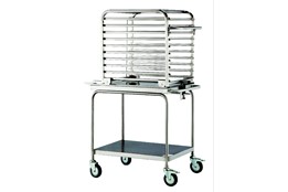 20 trays oven  trolley + loading kit