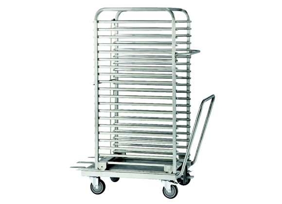 FKA 040 - 40 trays oven trolley + loading unit