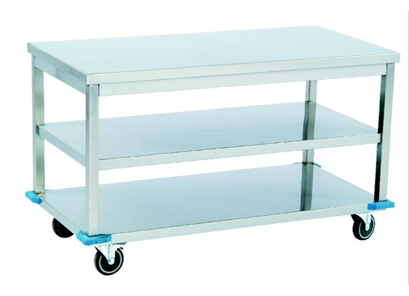 TCA 116H - Mobile Work Table/with Intermediate Shelf