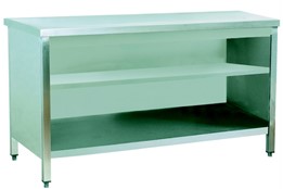 Waiter's Counter with Intermediate Shelf