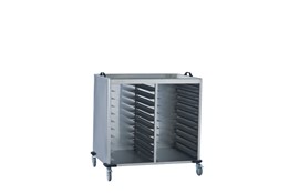 Self Service Tray Collecting Trolley(40 pcs 37*53 Tray)