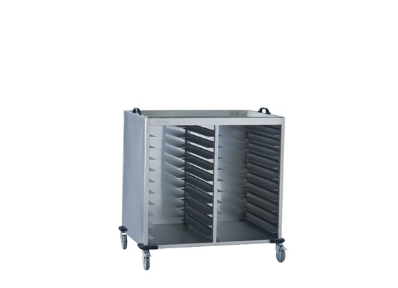ABR 201 -Self Service Tray Collecting Trolley(40 pcs 37*53 Tray)