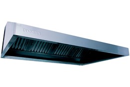 Wall Type Hood with Flame Guard Filter