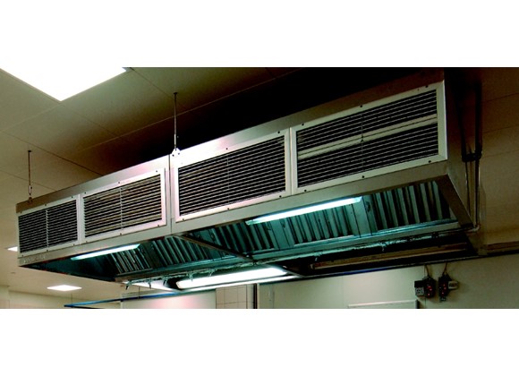 DDH 123 - Wall Type Hood with Air Curtain