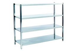 Storage Unit with Flat Shelves