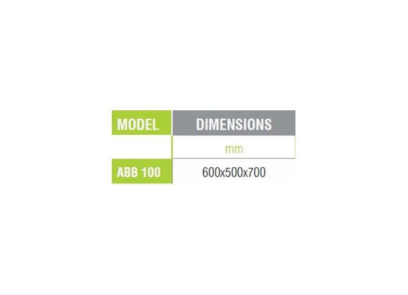 ABB 100 - عربة نقل للصحون