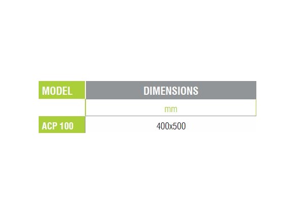 ACP 100 - عربة مهملات