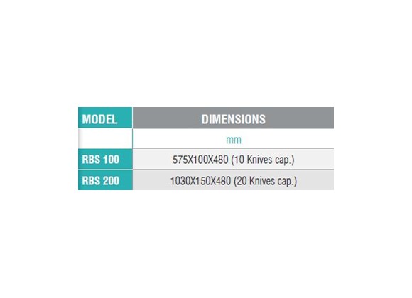 RBS 100 - Knife Strilizer