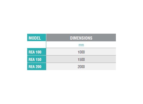REA 100 - انبوب لتعليق اللحم